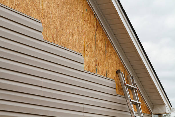 Professional Siding technician working in Satellite Beach, FL